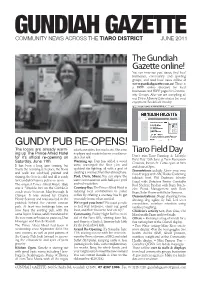 GUNDY PUB RE-OPENS! the Locals Are Already Warm- Salads and Sides, Bar Snacks Etc