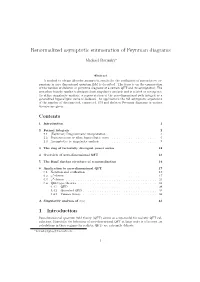 Renormalized Asymptotic Enumeration of Feynman Diagrams