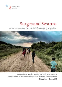 Surges and Swarms a Conversation on Responsible Coverage of Migration