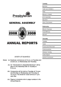 Annual Reports 2008 2008
