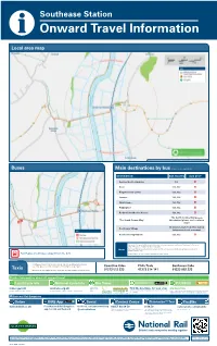 Main Destinations by Bus Local Area Map Buses Taxis
