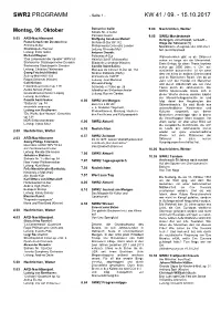 Swr2 Programm Kw 41