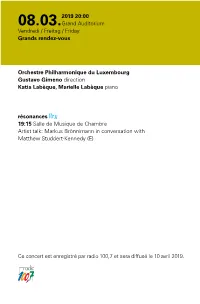 Abendprogramm