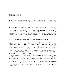 Chapter 9 Error-Correcting Constrained Coding