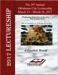 Lectureship 2017