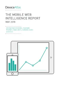 The Mobile Web Intelligence Report May 2018