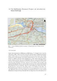 12. the Ballyhanna Research Project: an Introduction Michael Macdonagh