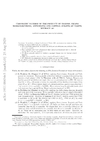 Chromatic Number of the Product of Graphs, Graph Homomorphisms, Antichains and Cofinal Subsets of Posets Without AC