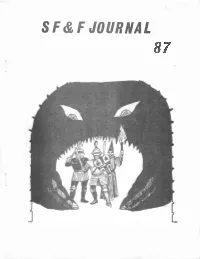Sf&F Journal
