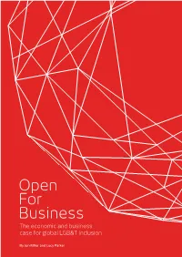 The Economic and Business Case for Global LGB&T Inclusion