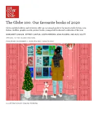 The Globe 100: Our Favourite Books of 2020