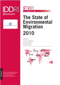 The State of Environmental Migration 2010