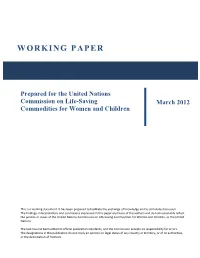 Working Paper