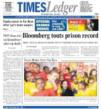 Bloomberg Touts Prison Record