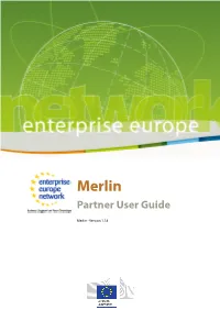 Merlin Partner User Guide