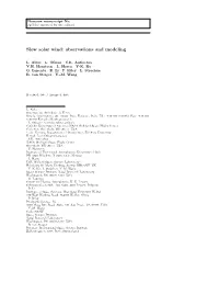 Slow Solar Wind: Observations and Modeling