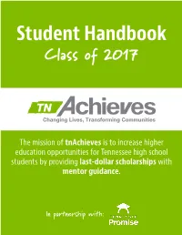 Student Handbook Class of 2017