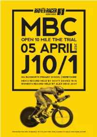 MBC Event Start Sheet.Indd
