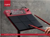 Product Catalog 2016
