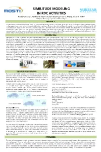 SIMILITUDE MODELING in RDC ACTIVITIES Rosli Darmawan1, Nor Mariah Adam2, Nuraini Abdul Aziz2 and M