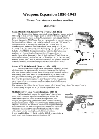 Submachine Guns