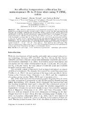 An Effective Temperature Calibration for Main-Sequence B- to F-Type Stars