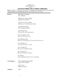 Approval of Minutes of the 1St Meeting of The
