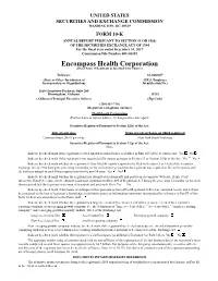 Encompass Health Corporation (Exact Name of Registrant As Specified in Its Charter)