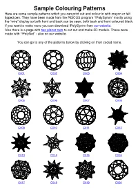 Sample Colouring Patterns Here Are Some Sample Patterns Which You Can Print out and Colour in with Crayon Or Felt Tipped Pen