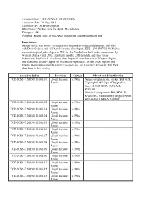 TCD-SCSS-T.20150810.006 Accession Date