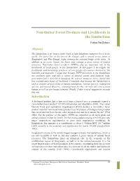 Non-Timber Forest Products and Livelihoods in the Sundarbans