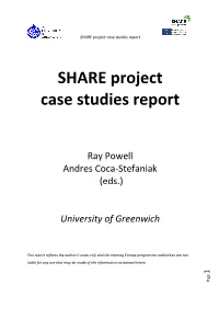 SHARE Project Case Studies Report