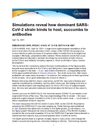 Simulations Reveal How Dominant SARS- Cov-2 Strain Binds to Host, Succumbs to Antibodies