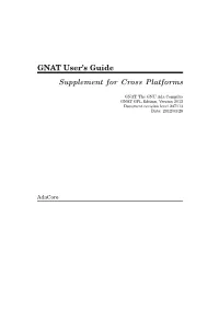 GNAT for Cross-Platforms