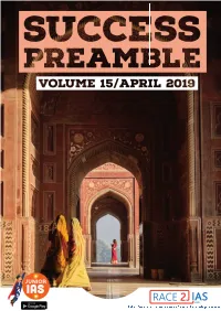 Success Preamble April.Pdf