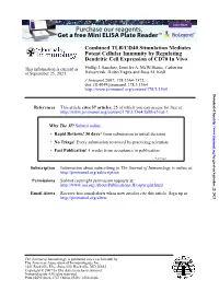Dendritic Cell Expression of CD70 in Vivo Potent Cellular Immunity By