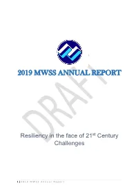 2019 Mwss Annual Report