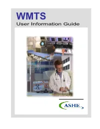 Download WMTS User Guide