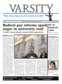 Radical Pay Reforms Spark Anger in University Staff