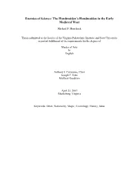 Enemies of Science: the Handmaiden's Handmaiden in the Early