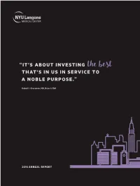 The Best THAT’S in US in SERVICE to a NOBLE PURPOSE.”