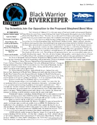 Top Scientists Join Our Opposition to the Proposed Shepherd Bend Mine