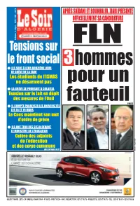 Après Saïdani Etboukhalfa,Ziari Présente