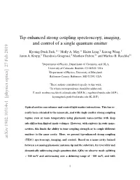 Tip-Enhanced Strong Coupling Spectroscopy, Imaging, and Control of a Single Quantum Emitter