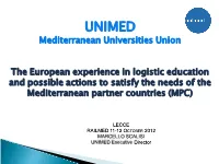 Transports, Logistics and Multi Modality
