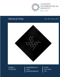 NEWSLETTER Issue: 492 - January 2021