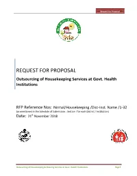Request for Proposal