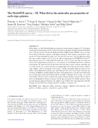 XI. What Drives the Molecular Gas Properties of Early-Type Galaxies