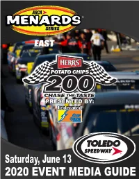 2020 EVENT MEDIA GUIDE Saturday, June 13