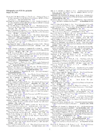 Bibliography from ADS File: Golub.Bib June 27, 2021 1